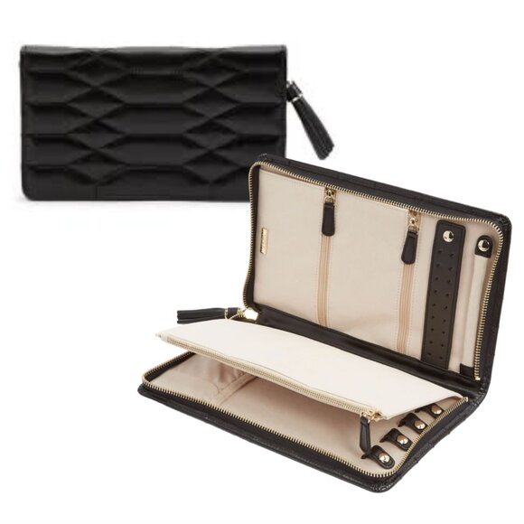 WOLF Ziparound Caroline jewelry Portfolio case - Picture 1 of 7